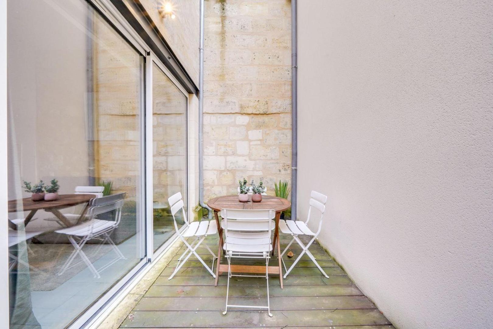 Beautiful Apartment Bordeaux With Private Terrace Exterior photo